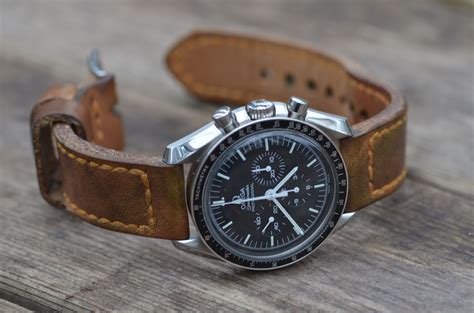 best men's omega watches|omega watches leather strap men's.